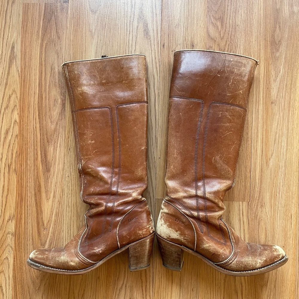 Vintage 1970’s Dex Prairie Girl Knee-High Boots
